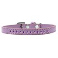 Mansbestfriend Purple Crystal Puppy Lavender Dog Collar Size 14 MA938031